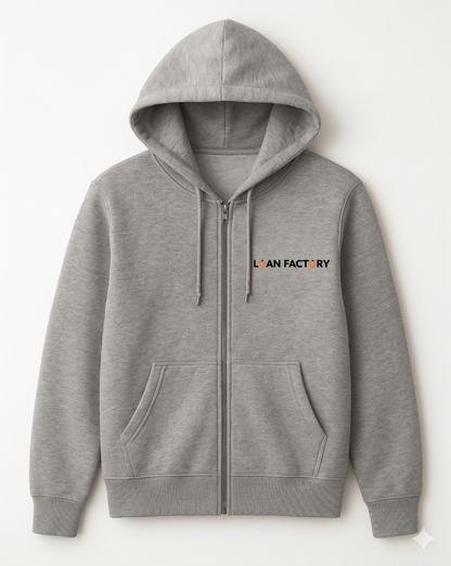 Loan Factory Zip-Up Hoodie