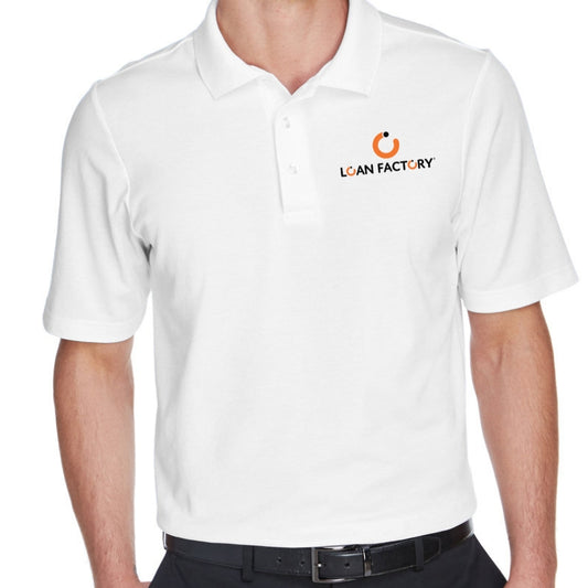Loan Factory Embroidered Men's Luxury Hybrid Jersey Polo - Limited Edition