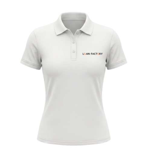 Loan Factory Women’s Short Sleeve Polo Shirt – Fall Collection