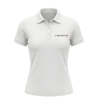 Loan Factory Women’s Short Sleeve Polo Shirt – Fall Collection